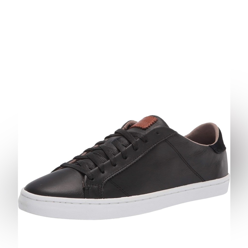 Cole Haan Women’s Size 9B Margo Black Leather Sneakers W05707 White Soles